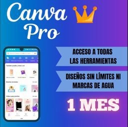 CANVA PRO 1 MES